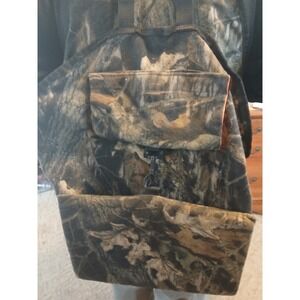 Sportsline Hunting Vest Camo Pockets Chair Built In Xtra Large